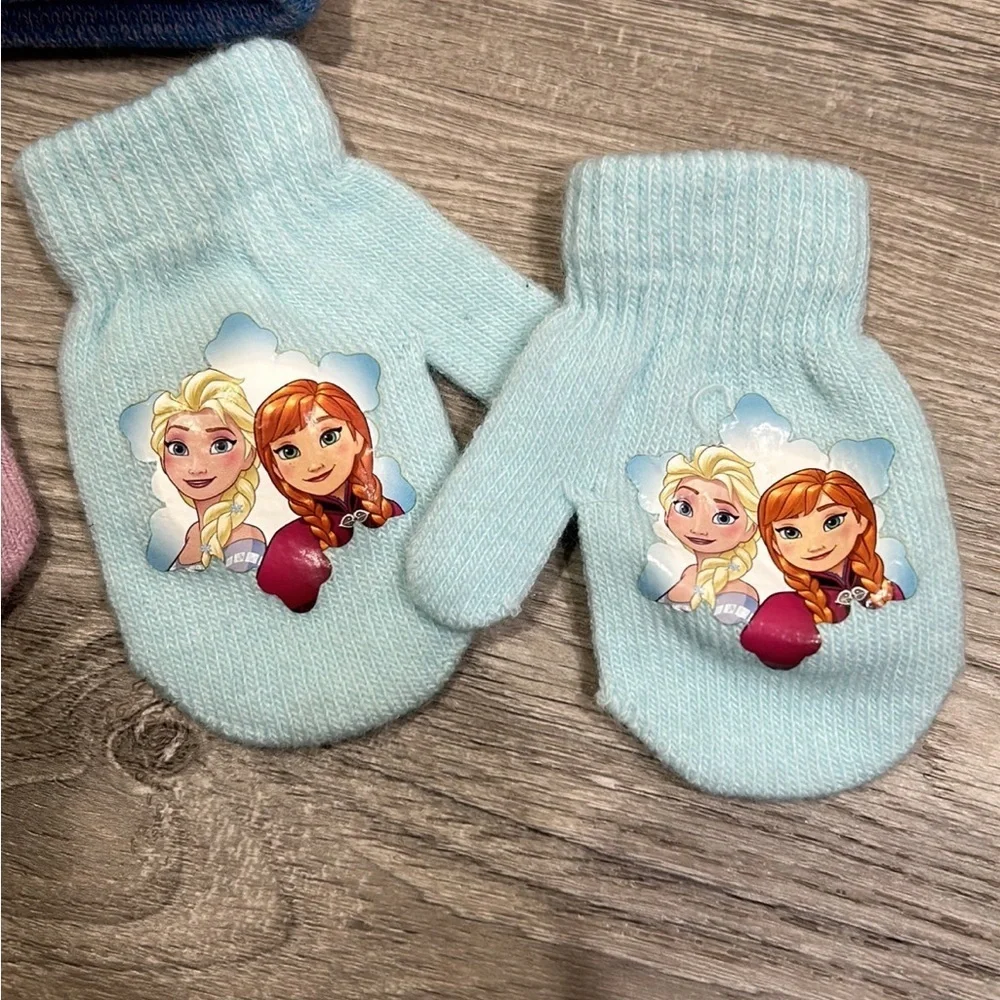 Disney Frozen Toddler Beanie and Mittens